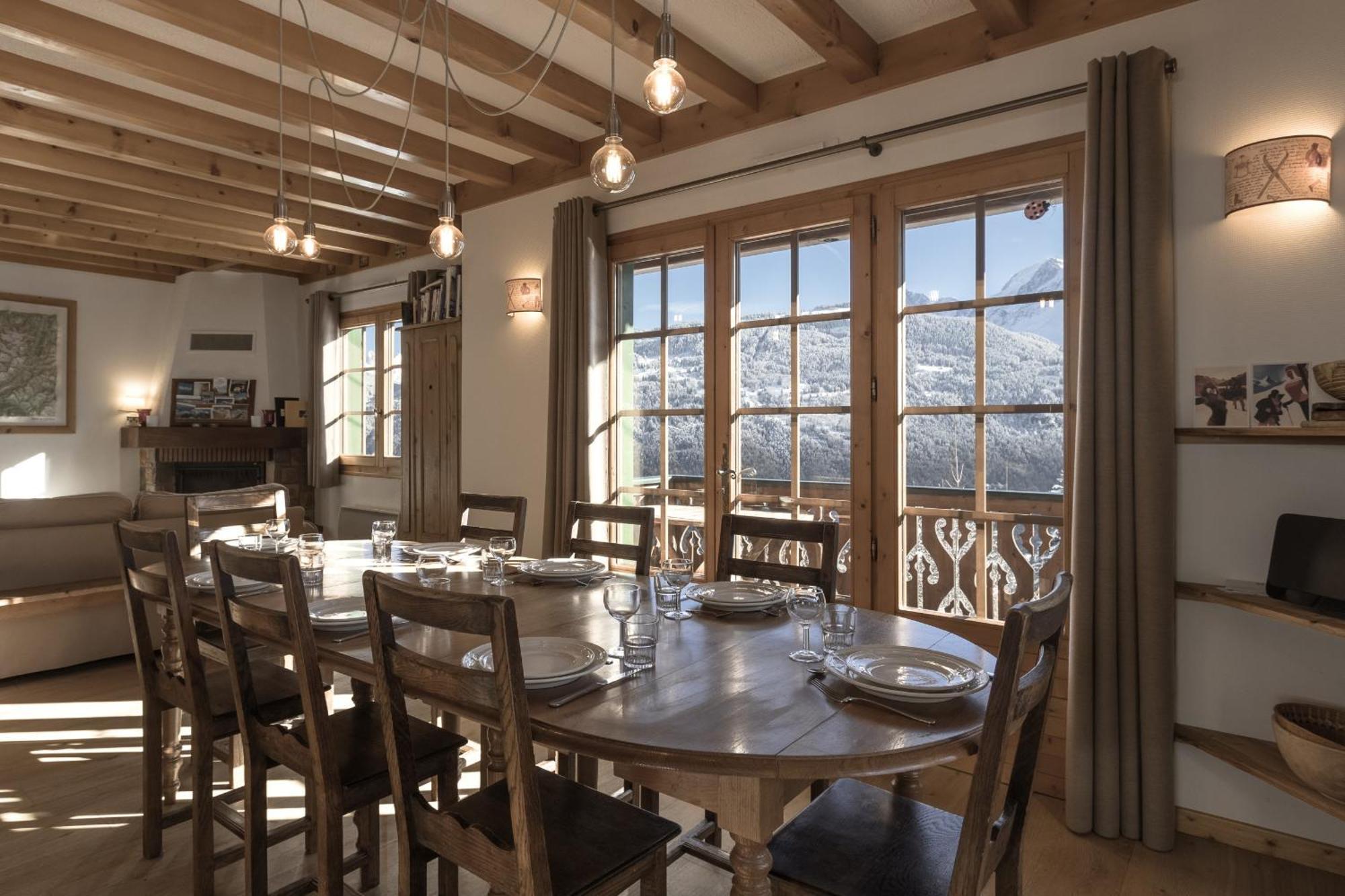 Chalet Marie Paradis Vue Mont Blanc Сен-Жерве-Ле-Бэн Экстерьер фото
